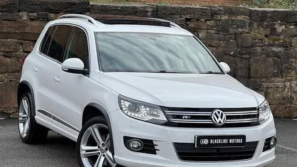 Used VW Tiguan R-line 177 HP (130 kW) 2013 White SUV