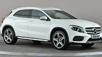 Used Mercedes GLA200 AMG line 156 HP (114 kW) 2018 White SUV