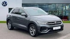 Indium grey metallic Used 2025 VW T-Roc R-line SUV | £29,176 (Fair price)
