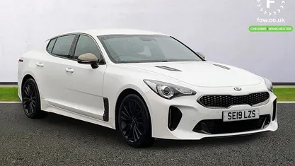 White Used 2019 Kia Stinger GT-Line Hatchback | £18,799 (Fair price)