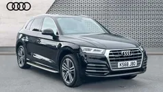 Black Used 2019 Audi Q5 S-Line SUV | £25,556 (Fair price)