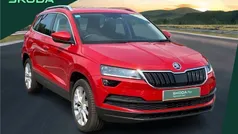 Red Used 2018 Skoda Karoq SE L SUV | £16,413 (Fair price)
