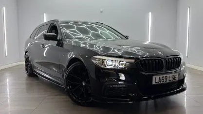 Used BMW 520 M Sport 190 HP (139 kW) 2019 Black Estate