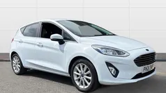 White Used 2021 Ford Fiesta Titanium Hatchback | £11,377 (Good price)