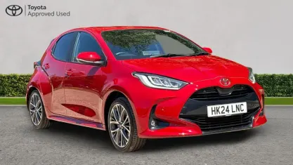 Used Toyota Yaris 116 HP (85 kW) 2024 Scarlet flare Hatchback