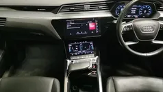 Black Used 2022 Audi e-tron Advanced SUV | £17,335 (Fair price)