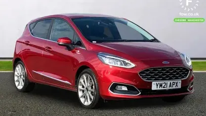 Used Ford Fiesta Sport 155 HP (114 kW) 2021 Red Hatchback