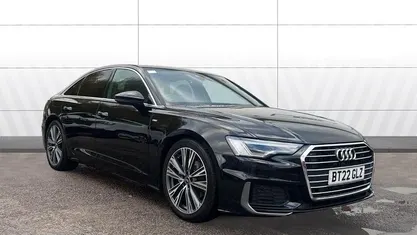 Black Used 2021 Audi A6 S-Line Sedan | £20,927 (Fair price)