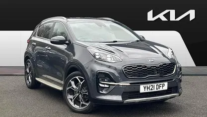 Used Kia Sportage GT-Line 136 HP (100 kW) 2021 Grey SUV