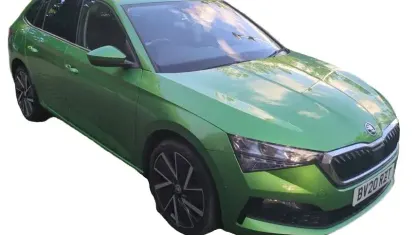 Used Skoda Scala SE L 116 HP (85 kW) 2020 Green Hatchback