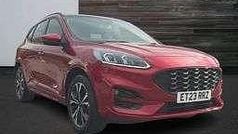 Red Used 2023 Ford Kuga ST-Line X SUV | £22,990 (Fair price)