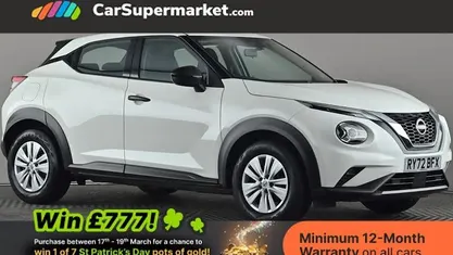 Used Nissan Juke Visia 114 HP (83 kW) 2022 White SUV