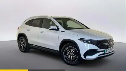 Used Mercedes EQA250 AMG line 139 kW (190 HP) 2021 White SUV