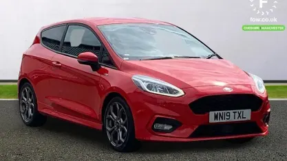 Used Ford Fiesta ST-Line X 101 HP (74 kW) 2019 Red Hatchback