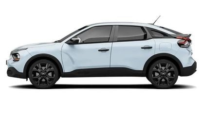 Second-hand Citroën e-C4 Shine 100 kW (136 CP) 2023 Albastru Hatchback