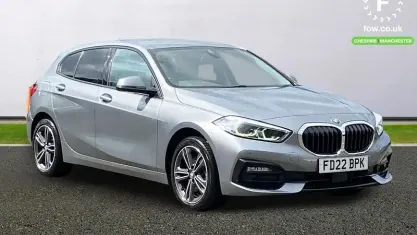 Used BMW 118 Sport Line 136 HP (100 kW) 2022 Grey Hatchback