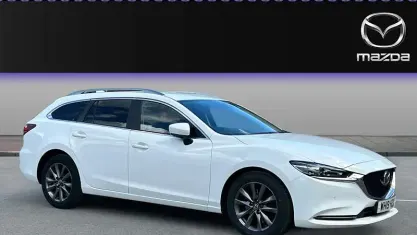 Used Mazda 6 150 HP (110 kW) 2019 White Estate