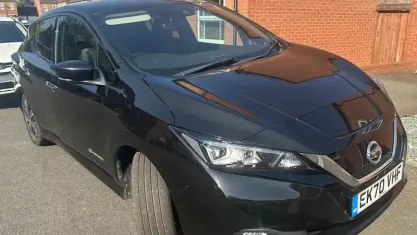 Used Nissan Leaf Tekna 160 kW (218 HP) 2020 Black Hatchback