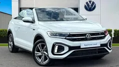 White Used 2024 VW T-Roc Cabriolet R-line Cabriolet | £29,499 (Fair price)