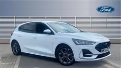 White Used 2022 Ford Focus ST-Line Hatchback | £16,500 (Fair price)