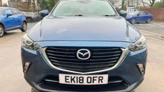 Blue Used 2017 Mazda CX-3 SUV | £8,250 (Fair price)