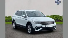 White Used 2024 VW Tiguan Allspace Life SUV | £29,790 (Fair price)