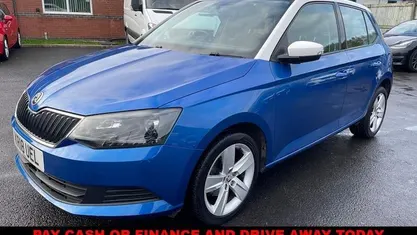 Blue Used 2018 Skoda Fabia Colour Edition Hatchback | £8,495 (Good price)
