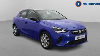Used Vauxhall Corsa Elite 101 HP (74 kW) 2020 Blue Hatchback