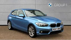 Blue Used 2017 BMW 118 Sport Line Hatchback | £10,795 (Fair price)