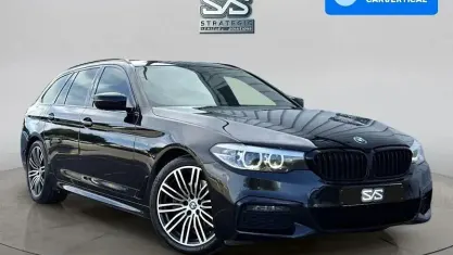 Begagnad BMW 520 M Sport 190 HK (139 kW) 2019 Svart Kombi