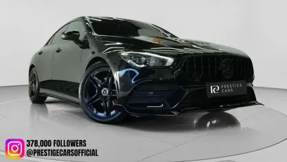 Used Mercedes CLA180 AMG line 136 HP (100 kW) 2022 Black Coupe