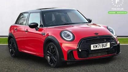 Red Used 2021 Mini Cooper Comfort Hatchback | £14,899 (Fair price)