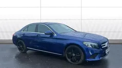 Blue Used 2019 Mercedes C200 Premium Sedan | £17,508 (Fair price)