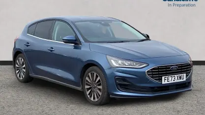 Used Ford Focus Titanium X 125 HP (91 kW) 2023 Blue Hatchback