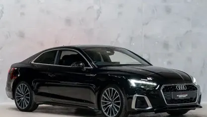 Used Audi A5 S-Line 204 HP (150 kW) 2021 Black Coupe
