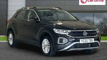 Used VW T-Roc Life 150 HP (110 kW) 2022 Black SUV