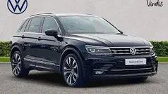 Black Used 2019 VW Tiguan R-line SUV | £24,346 (Fair price)