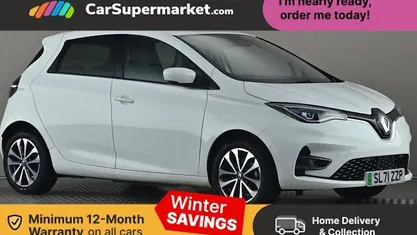 White Used 2021 Renault Zoe GT Hatchback | £9,697 (Fair price)