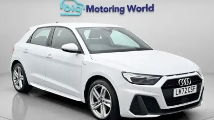 Used Audi A1 Sportback S-Line 110 HP (80 kW) 2022 White Hatchback