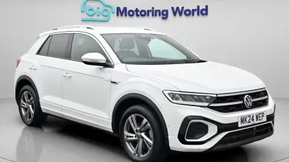 Used VW T-Roc R-line 150 HP (110 kW) 2024 White SUV