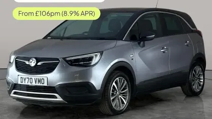 Used Vauxhall Crossland X S 83 HP (61 kW) 2020 Grey SUV