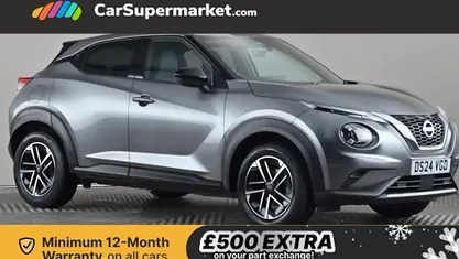 Grey Used 2024 Nissan Juke N-Connecta SUV | £15,197 (Fair price)