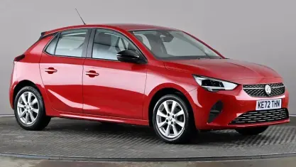 Used Vauxhall Corsa Design Edition 75 HP (55 kW) 2023 Red Hatchback