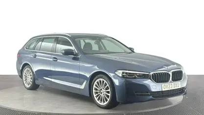 Used BMW 530e Comfort Edition 292 HP (214 kW) 2023 Blue Estate