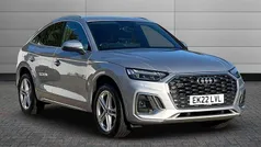 Silver Used 2022 Audi Q5 Sportback S-Line SUV | £30,250 (Good price)