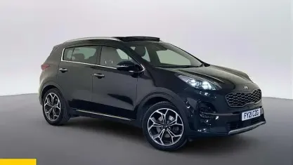 Used Kia Sportage GT-Line S 136 HP (100 kW) 2021 Black SUV