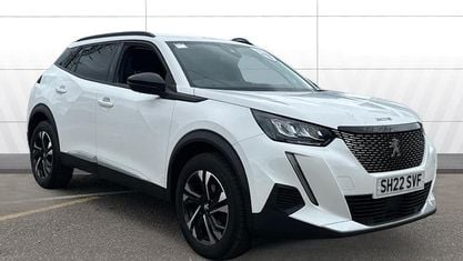 Gebraucht Peugeot 2008 Allure Premium 101 PS (74 kW) 2022 Weiß SUV