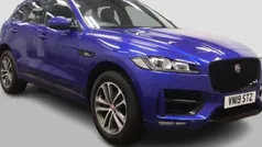 Blue Used 2019 Jaguar F-Pace R-Sport SUV | £19,600 (Good price)