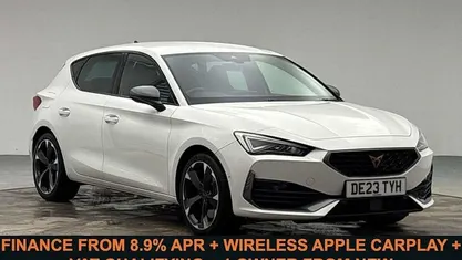 Used Cupra Leon VZ1 245 HP (180 kW) 2023 White Hatchback