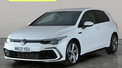 Used VW Golf VIII R-line 150 HP (110 kW) 2023 White Hatchback